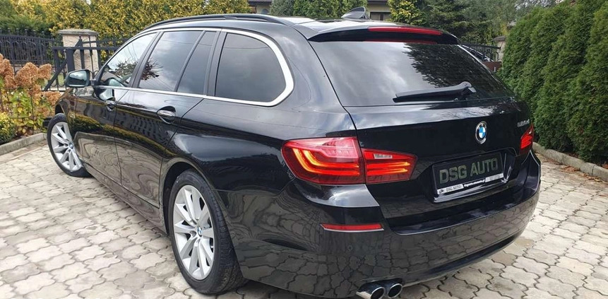 BMW Seria 5 cena 65800 przebieg: 220000, rok produkcji 2015 z Ryglice małe 631